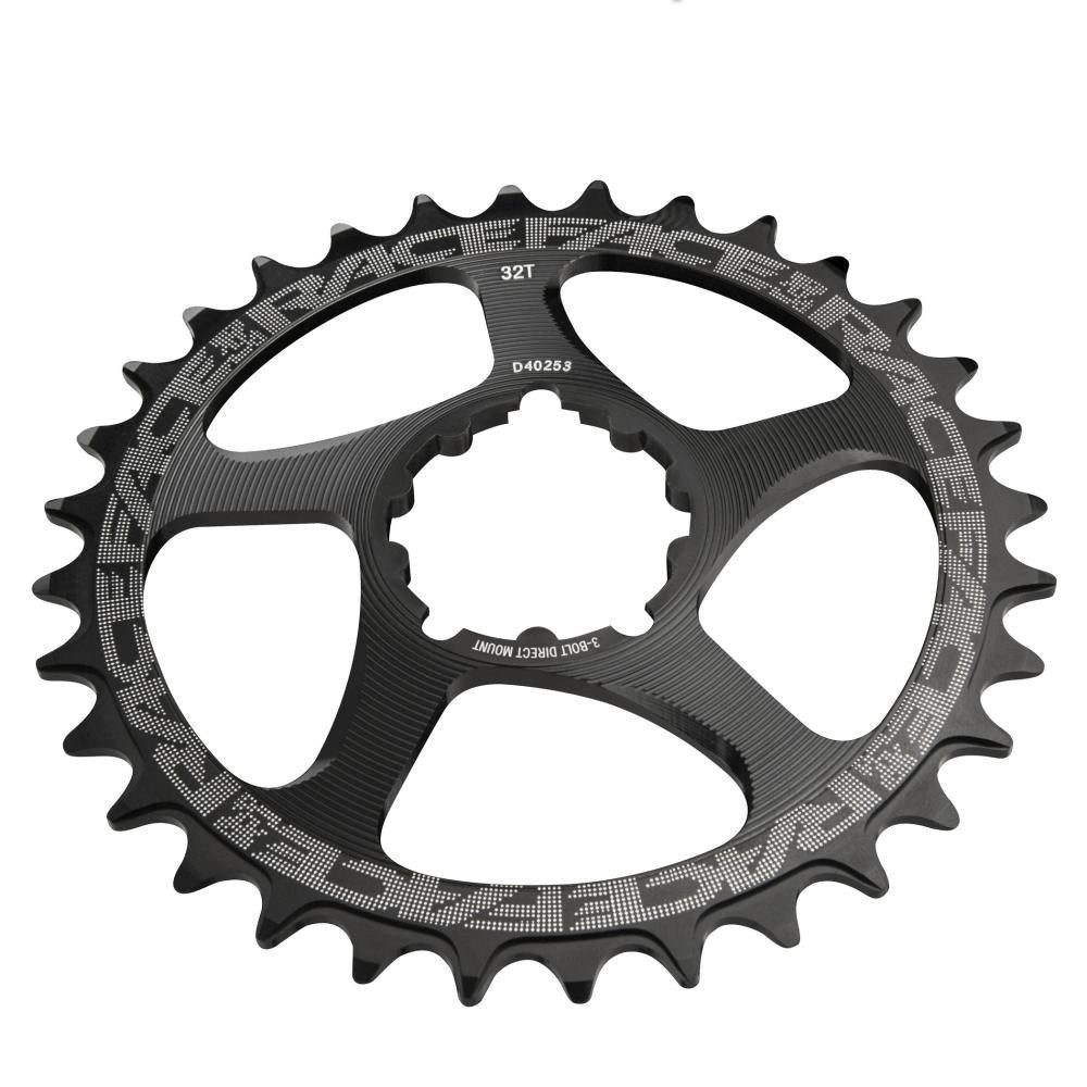 Race Face Fahrradkette Race Face SRAM 3-bolt Direct Mount Kettenblatt 32 Z., 52 mm, schwarz -
