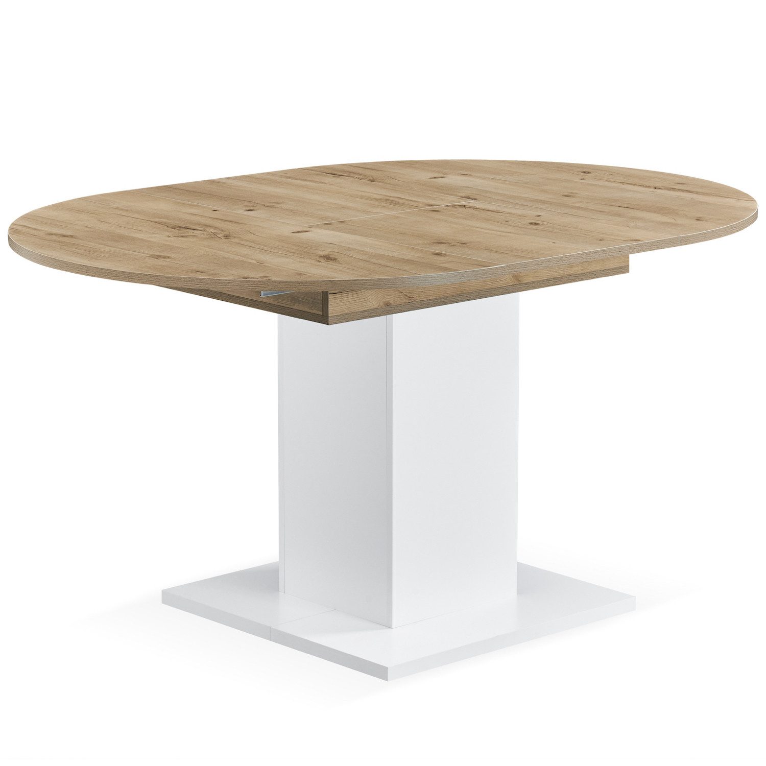 B&D home Säulen-Esstisch WIM, rund, ausziehbar, günstig online kaufen