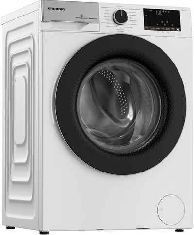 Grundig Waschmaschine GW5P58410W, 8 kg, 1400 U/min