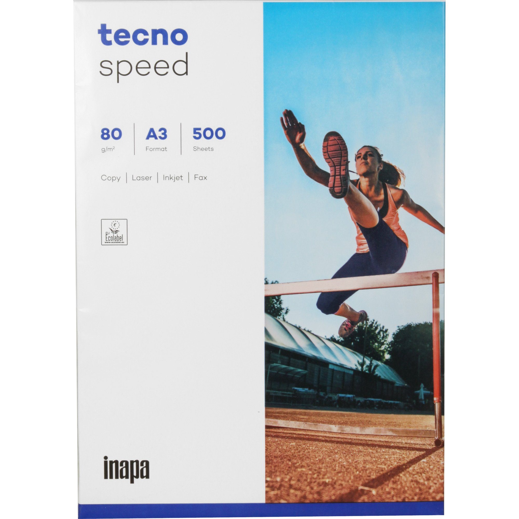INAPA Drucker- und Kopierpapier Inapa Tecno Speed 80g 420x297 R, Papier, (DIN A3