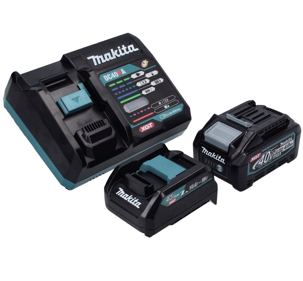 Makita Power Source Kit 40 V max. mit 1x BL 4040 Akku 4,0 Ah XGT + DC 40 RA Akkupacks