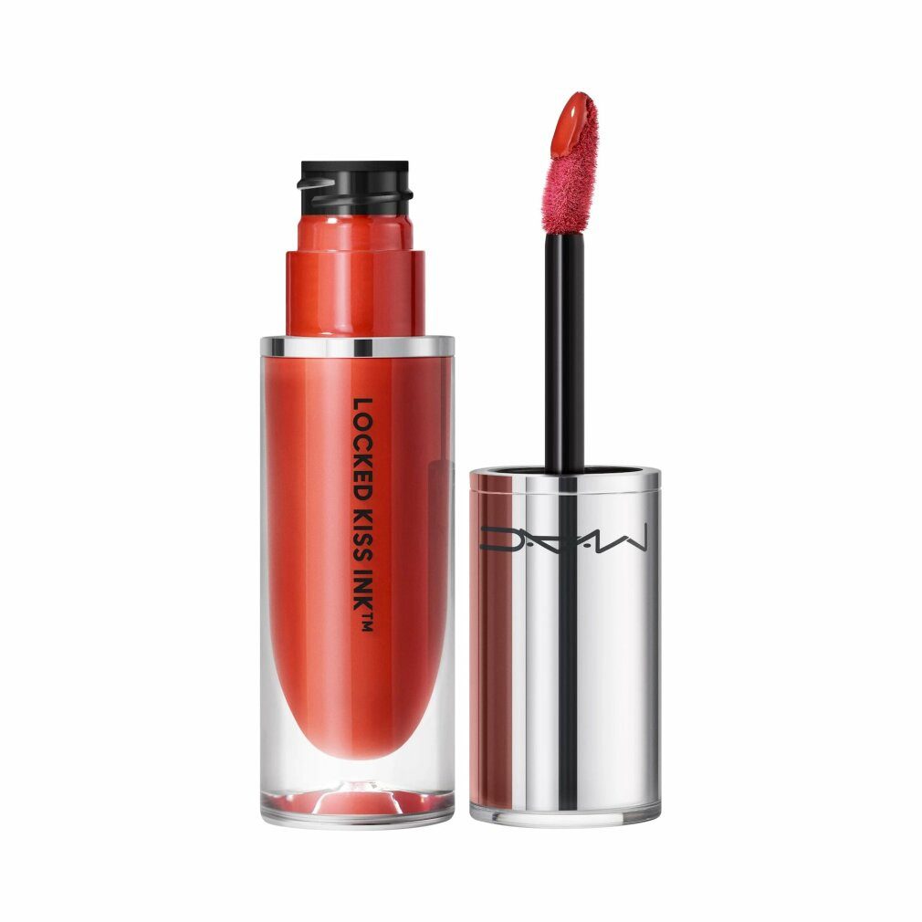 MAC Lipgloss Locked Kiss Tinte Brazen 4ml