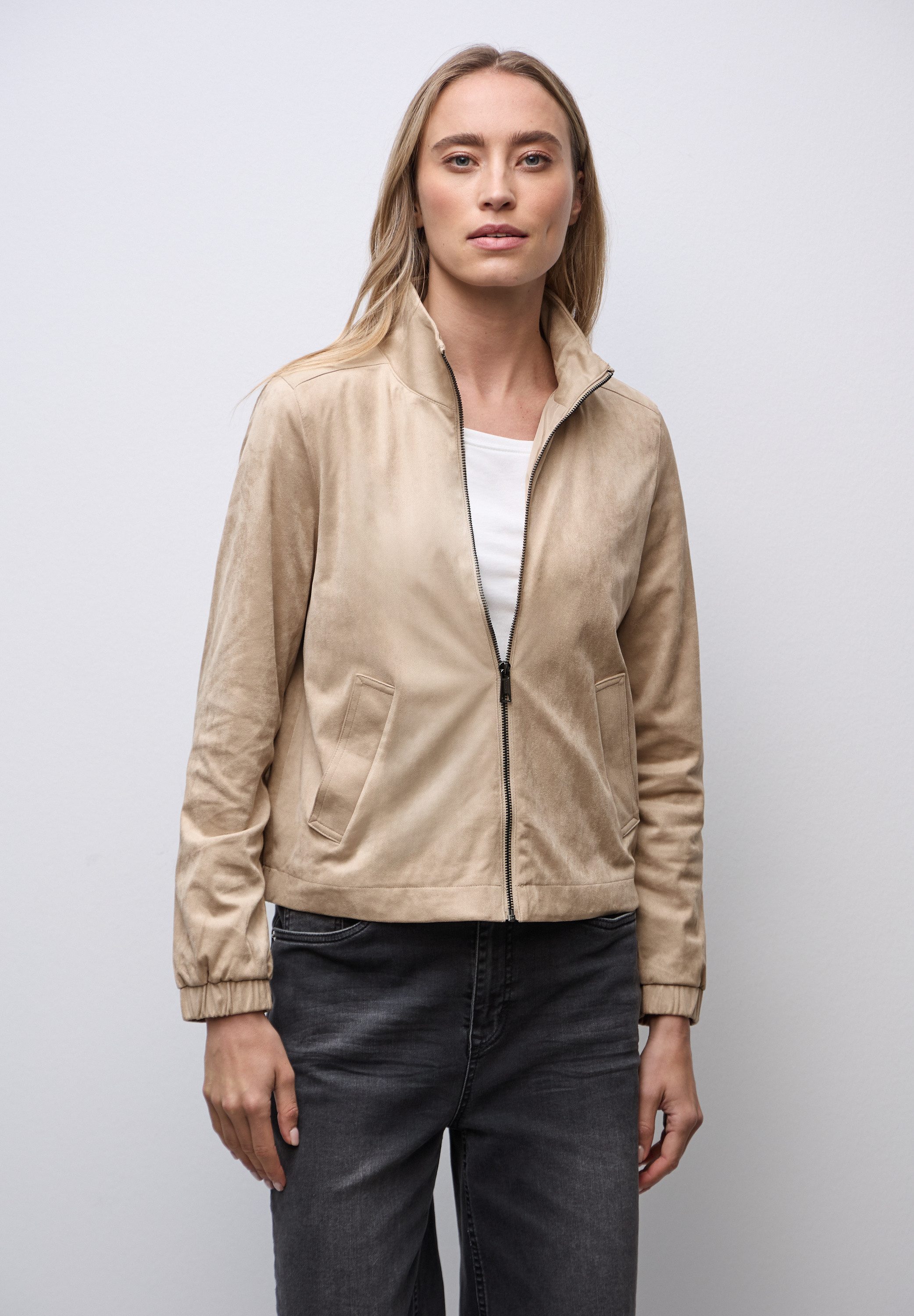 STREET ONE Kurzjacke mit Stehkragen günstig online kaufen