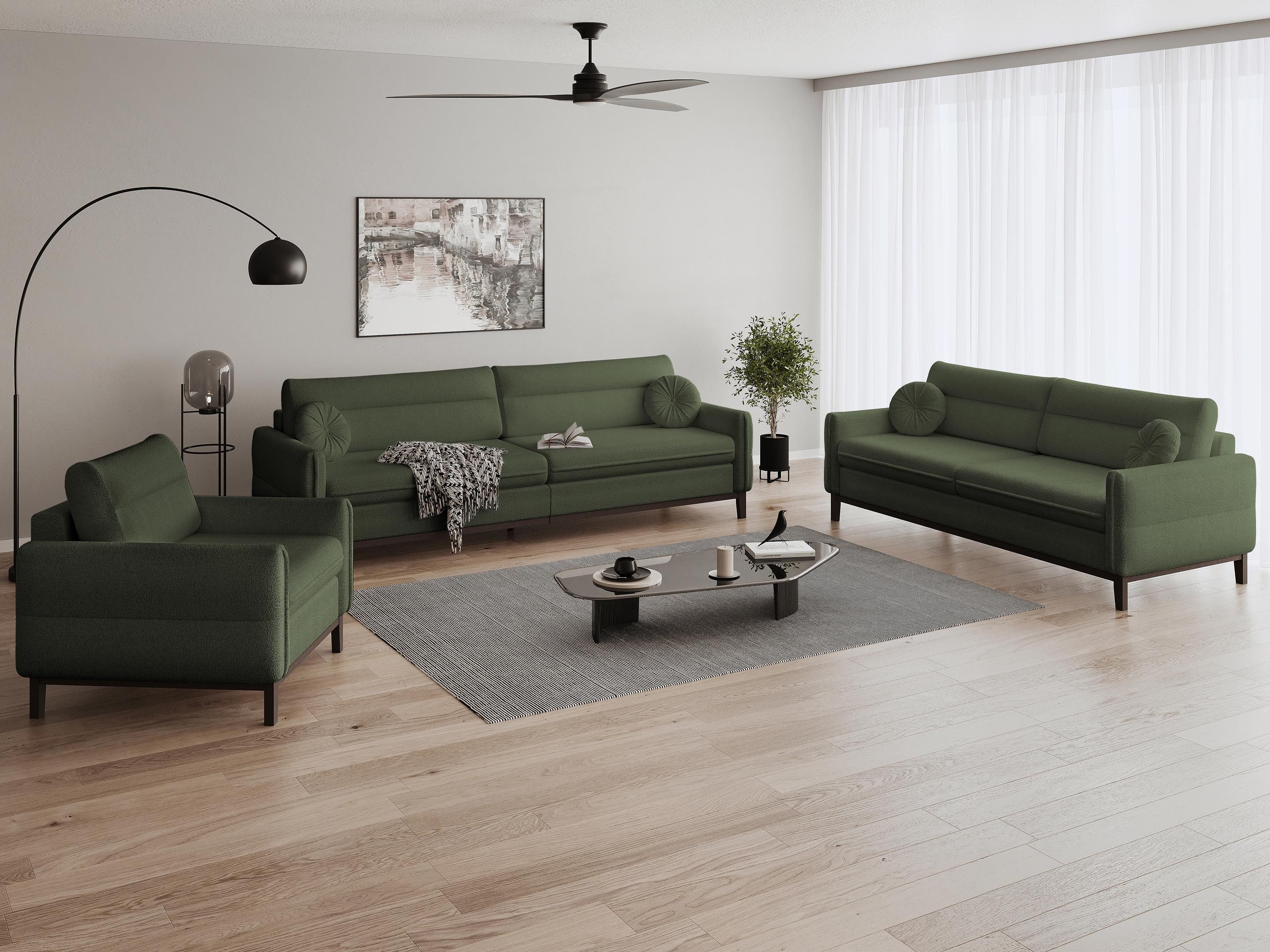 Beautysofa Polstergarnitur Belweder, (Couchgarnitur 321 Möbelset), günstig online kaufen