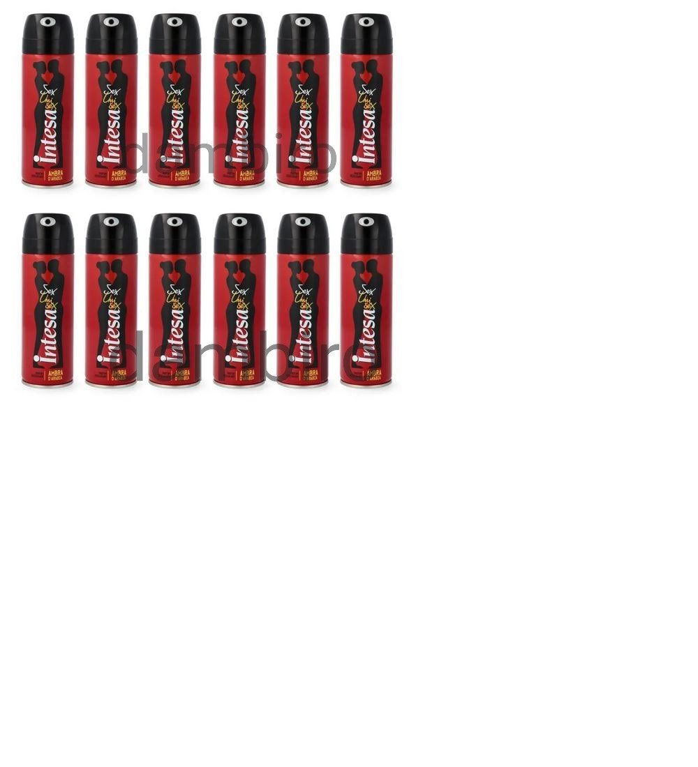 Intesa Deo-Spray Intesa Unisex Ambra D'Arabia Parfum Deodorant 125 ml, 12-tlg.