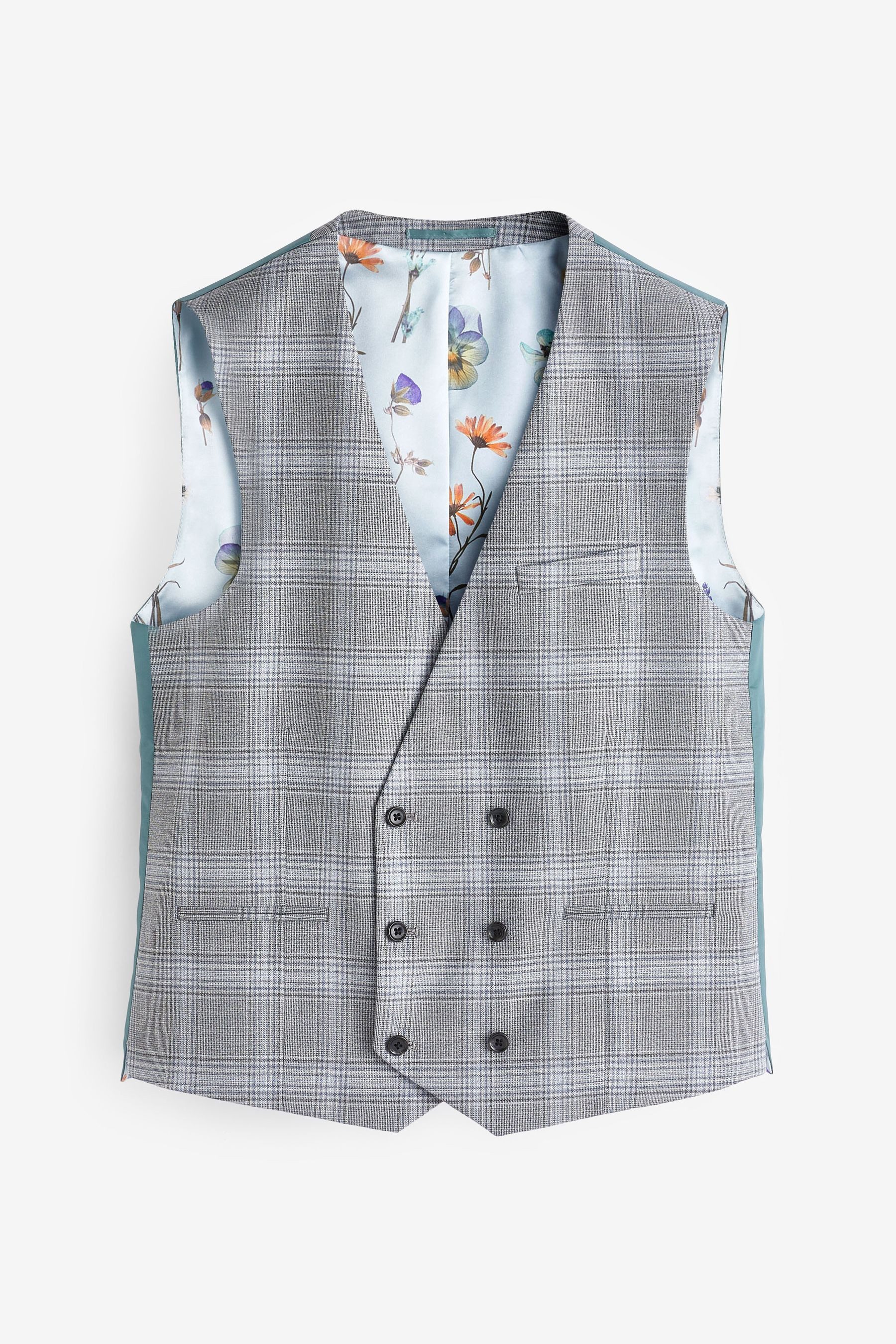 Next Anzugweste Karierte Anzugweste (1-tlg) günstig online kaufen