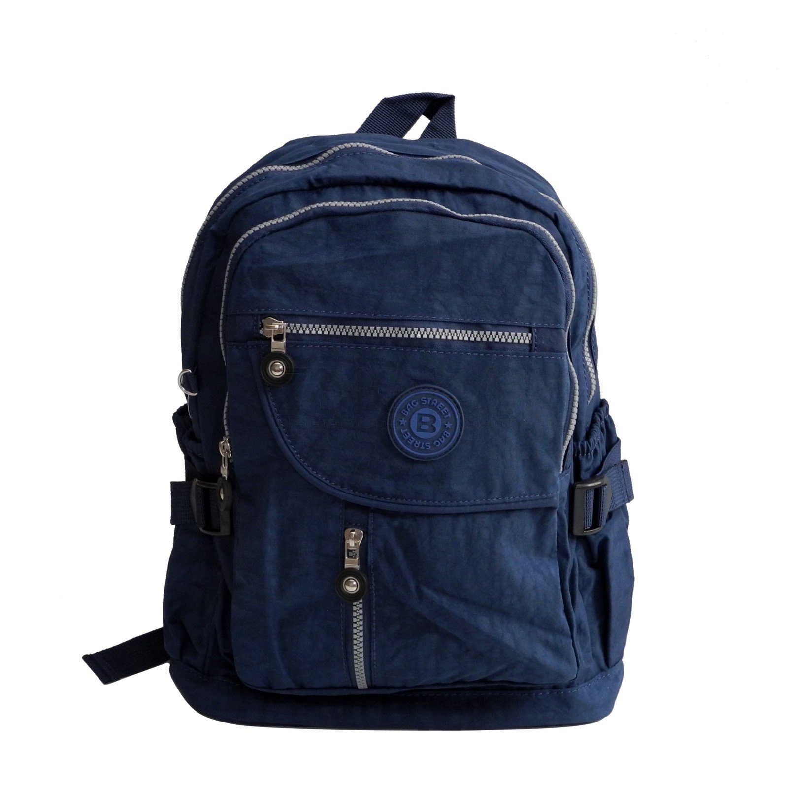 Rucksack Crinkle Bag Navy Rucksack BAG Mehrzweckrucksack STREET - Fahrradrucksack Uni Street