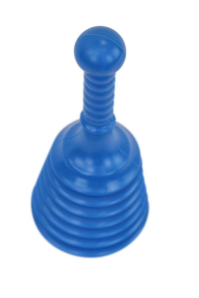 1PLUS Pümpel 1PLUS Mega Pömpel - Rohrreiniger Abflussreiniger Saugglocke Rohrfrei blau, L: 29 cm