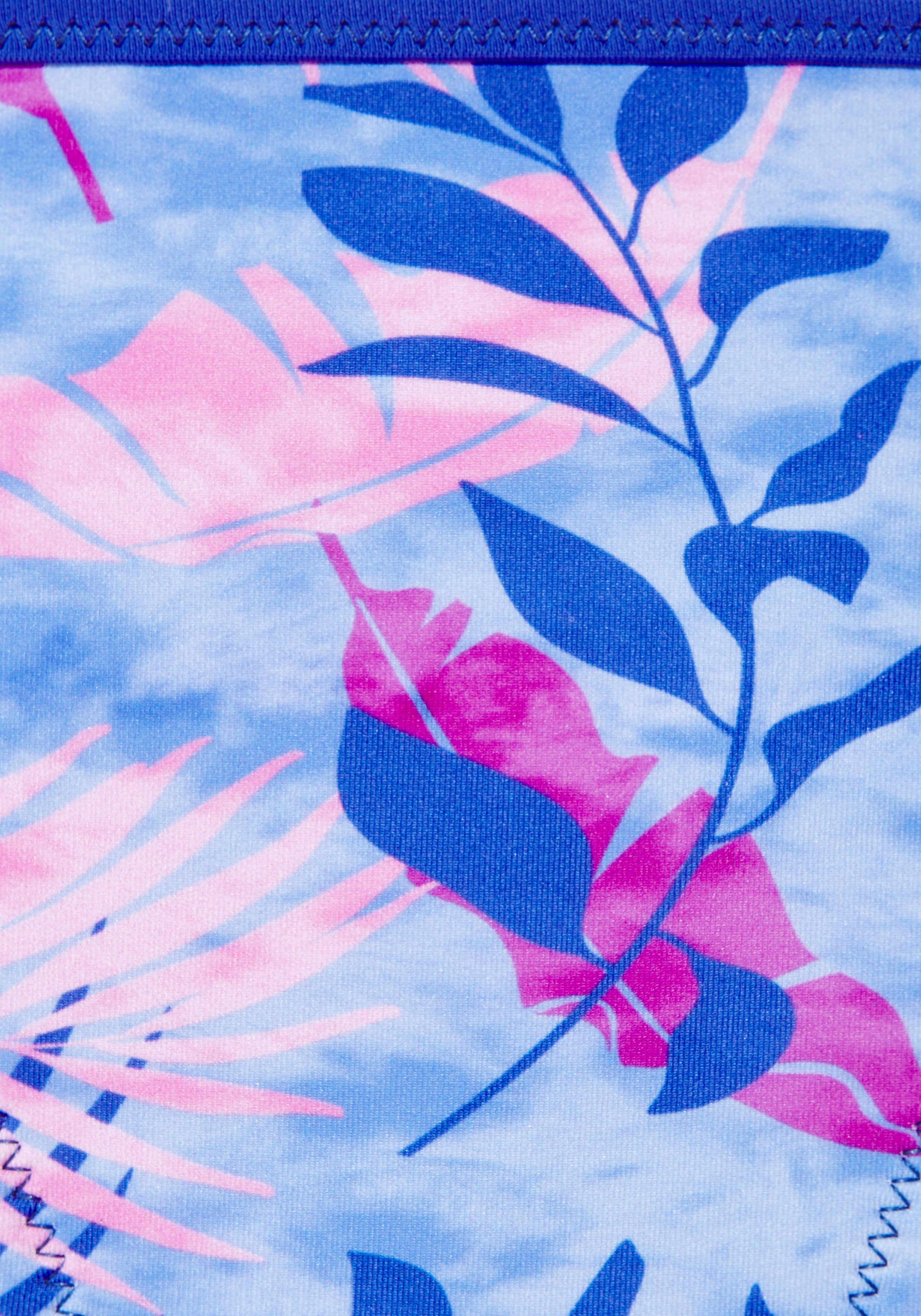 Vivance by Lascana Triangel-Bikini mit stylischem Blätterprint – Bild 4 von 4