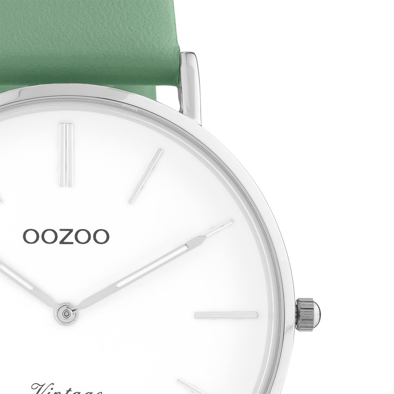 OOZOO Quarzuhr Oozoo Damen Armbanduhr Vintage Series, (Analoguhr), Damenuhr rund, groß (ca. 40mm) Lederarmband, Fashion-Style
