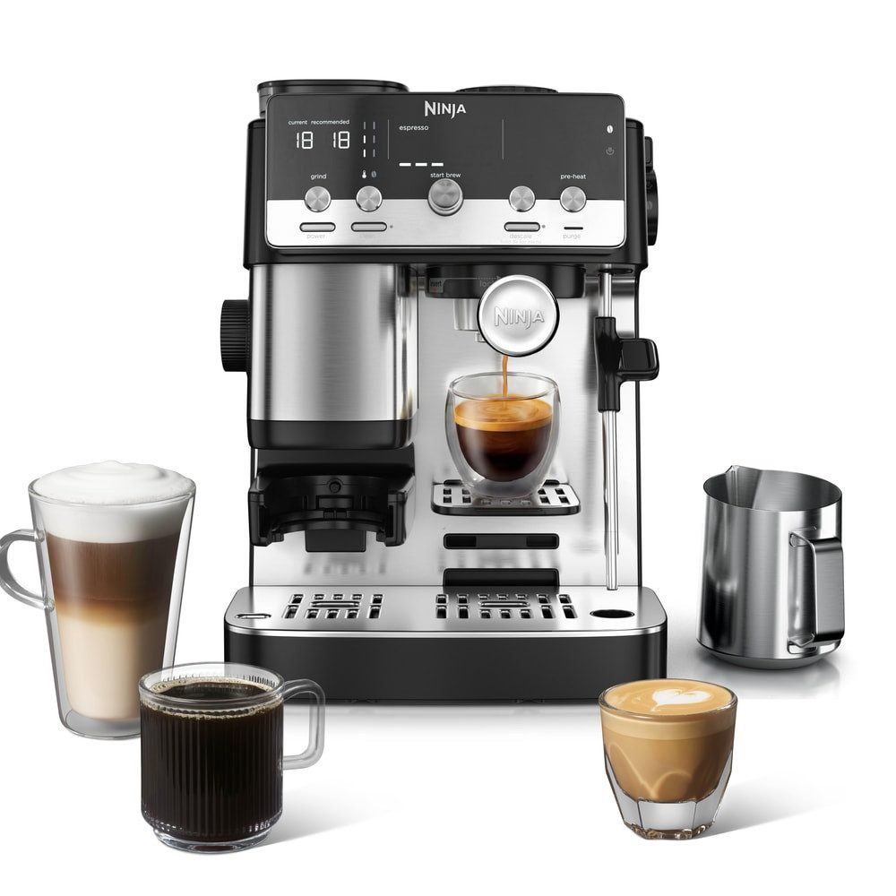 NINJA Kaffeemaschine mit Mahlwerk Luxe Café MINI
