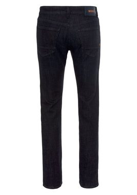 BOSS ORANGE Regular-fit-Jeans Maine BC-L-P mit Leder-Badge