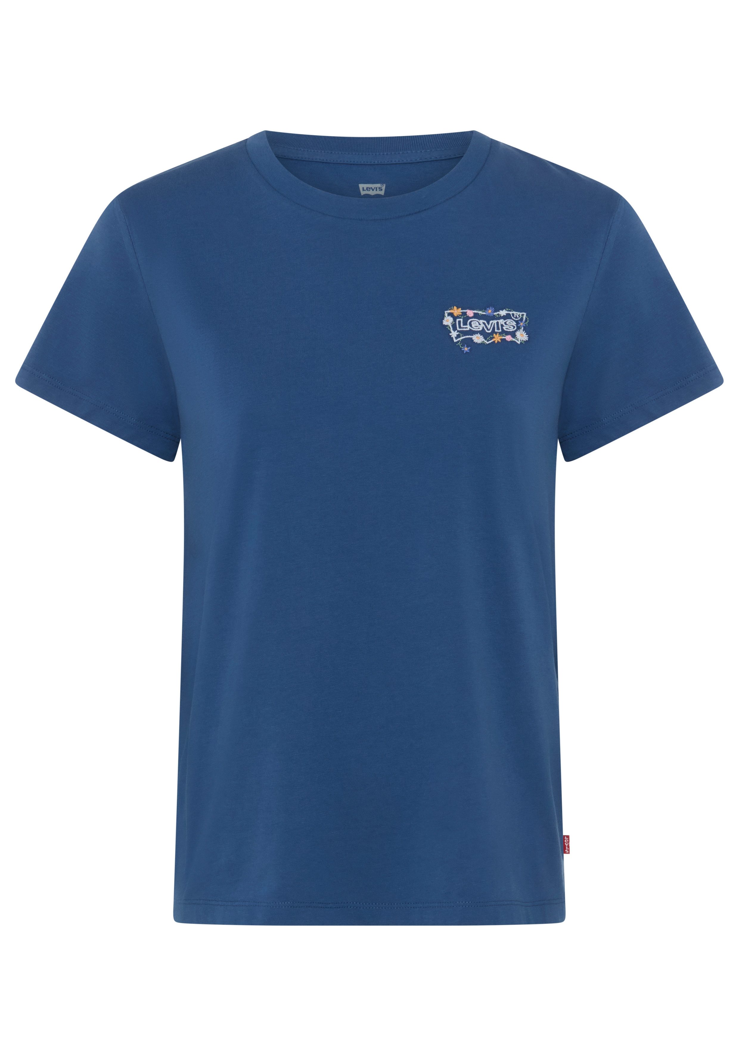 LSE THE PERFECT TEE LSE_BW MINI FLOWERS TRUE NAVY