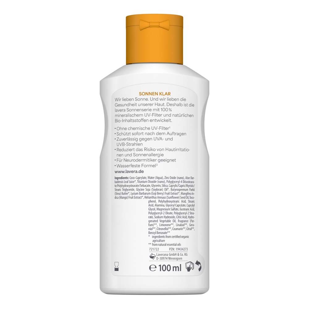lavera Körperlotion Sonnenlotion Sensitiv - LSF30 100ml
