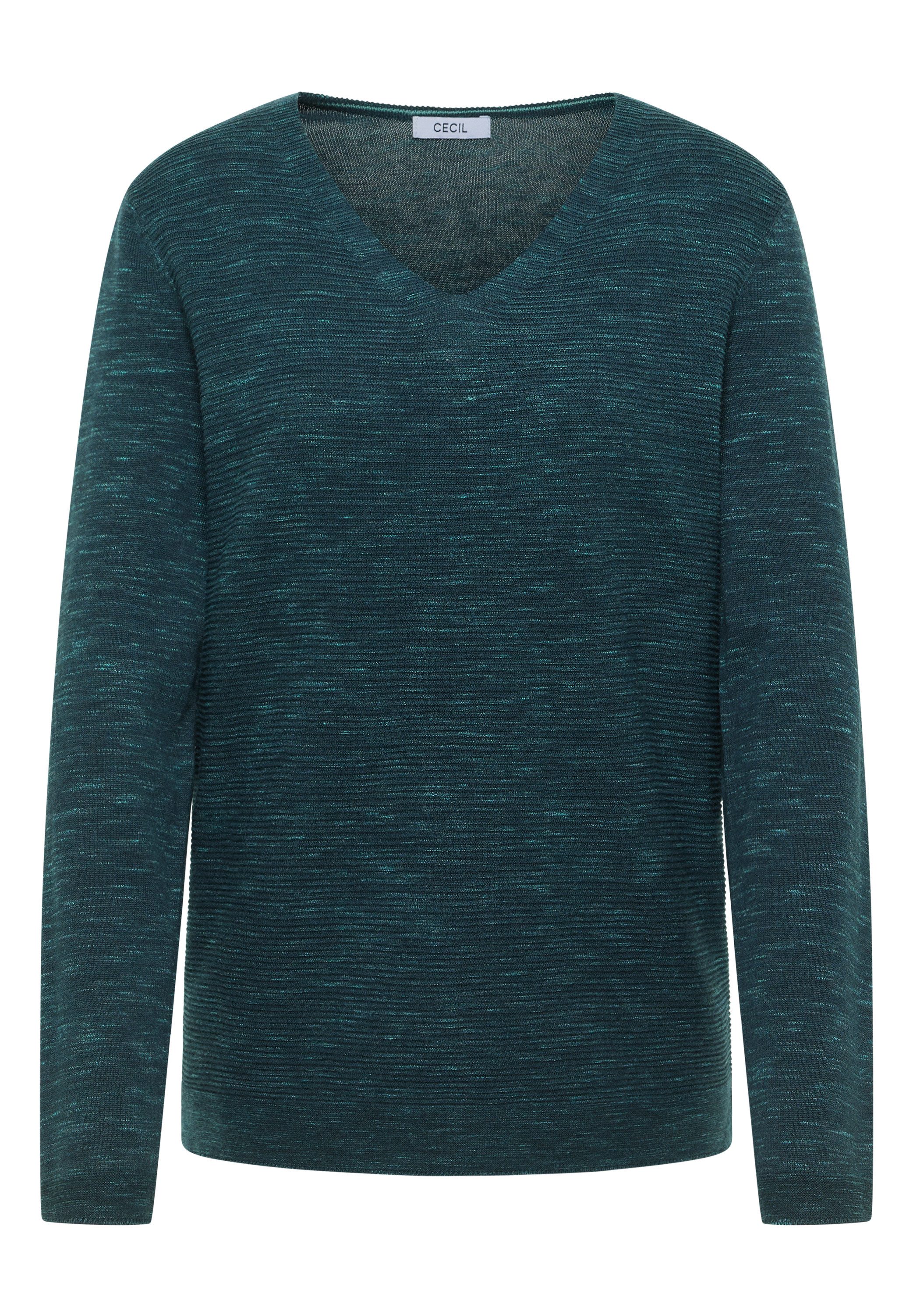 pine green heather melange