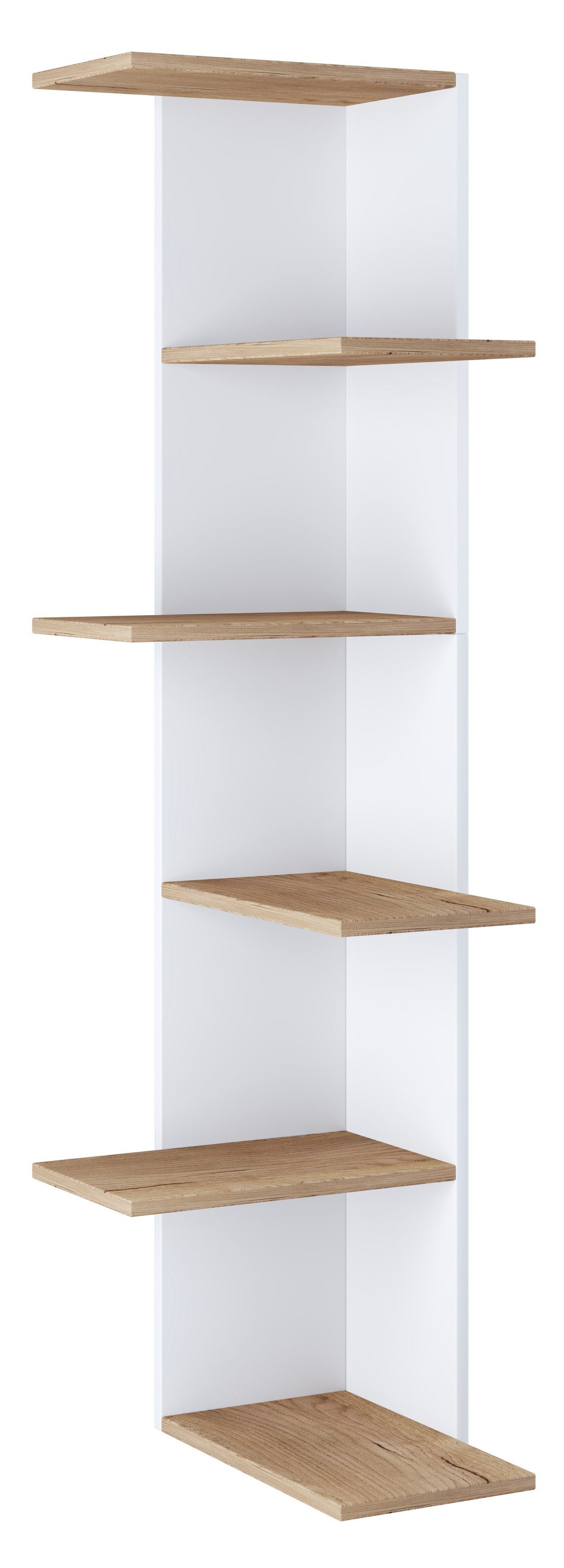 VCM Wandregal Holz Wandregal Hängeregal Eckregal Regal Balos XL günstig online kaufen