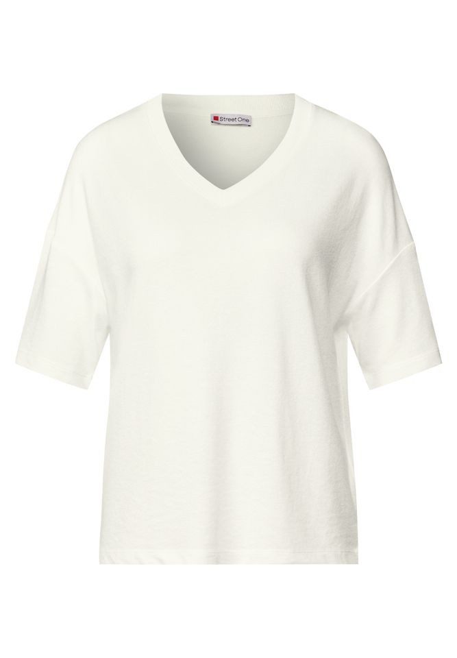 STREET ONE Langarmshirt - Kurzarmshirt mit günstig online kaufen