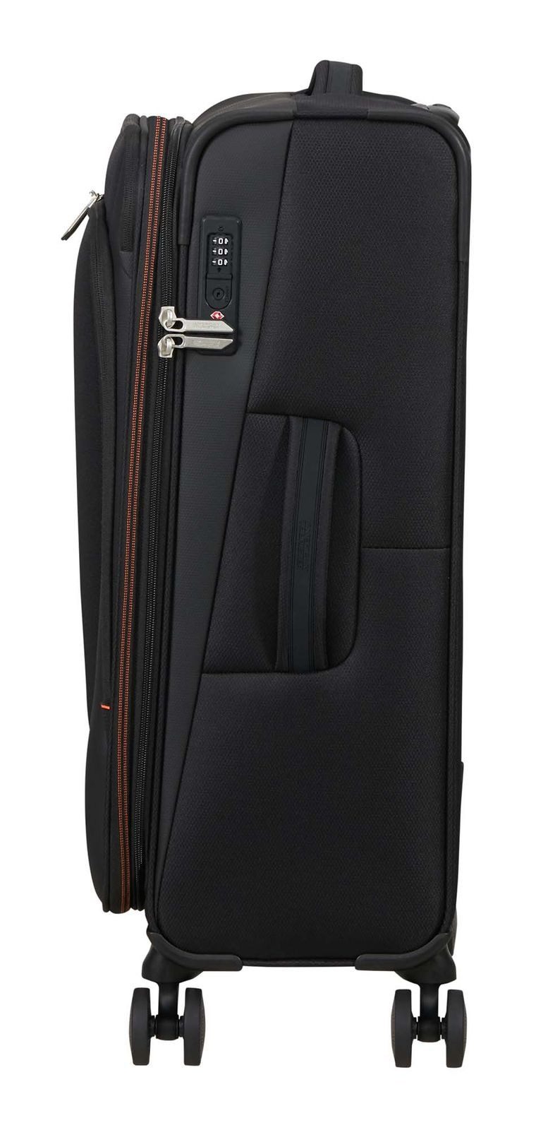 American Tourister® Weichgepäck-Trolley Spinner Exp. TSA, 4 Rollen