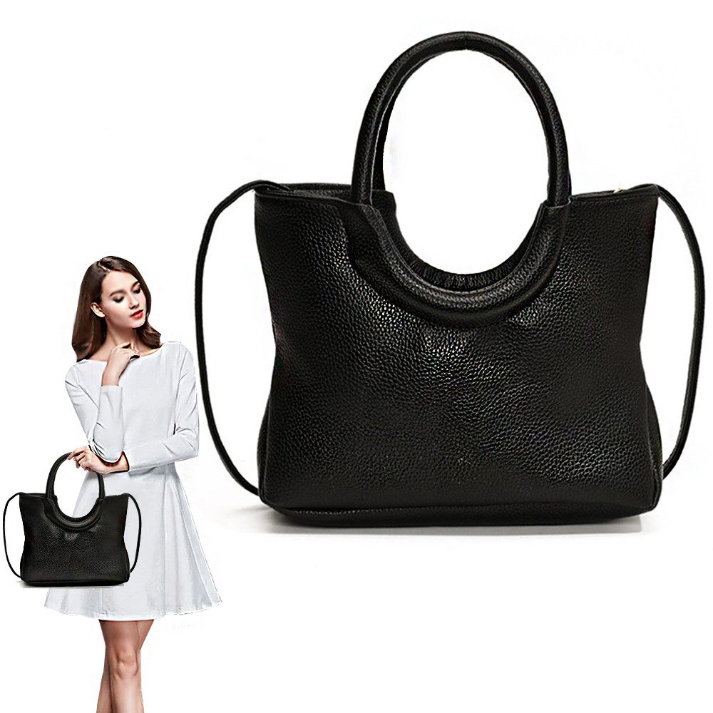 Henkeltasche Umhängetasche, tragbare Tasche oder Umhängetasche, weiches Leder