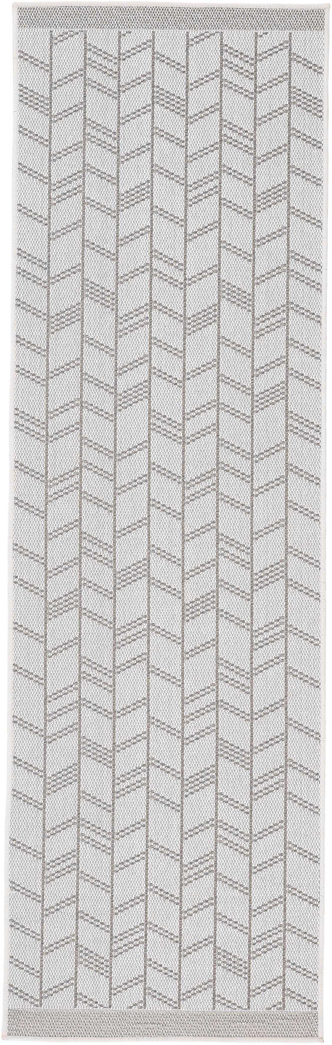 carpetfine Teppich Boho 102, auch als Läufer erhältlich, rechteckig, Höhe: 4 mm, robustes Flachgewebe, Sisal Optik, UV-beständig, In- und Outdoor