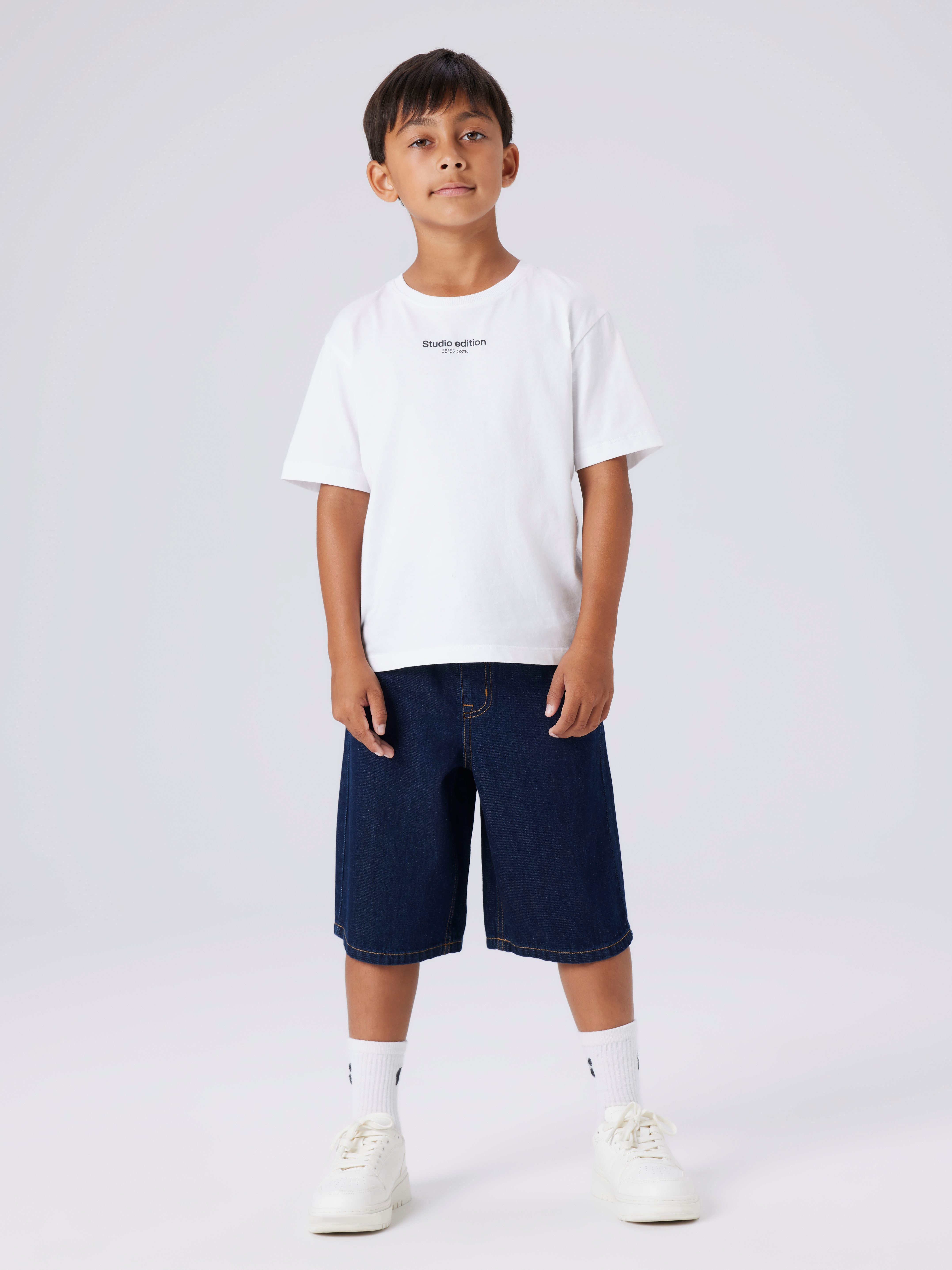 Name It Jeansshorts NKMBEN X SKATER DNM BERMUDA 8649-BY NOOS Baumwolle, Baggy Fit