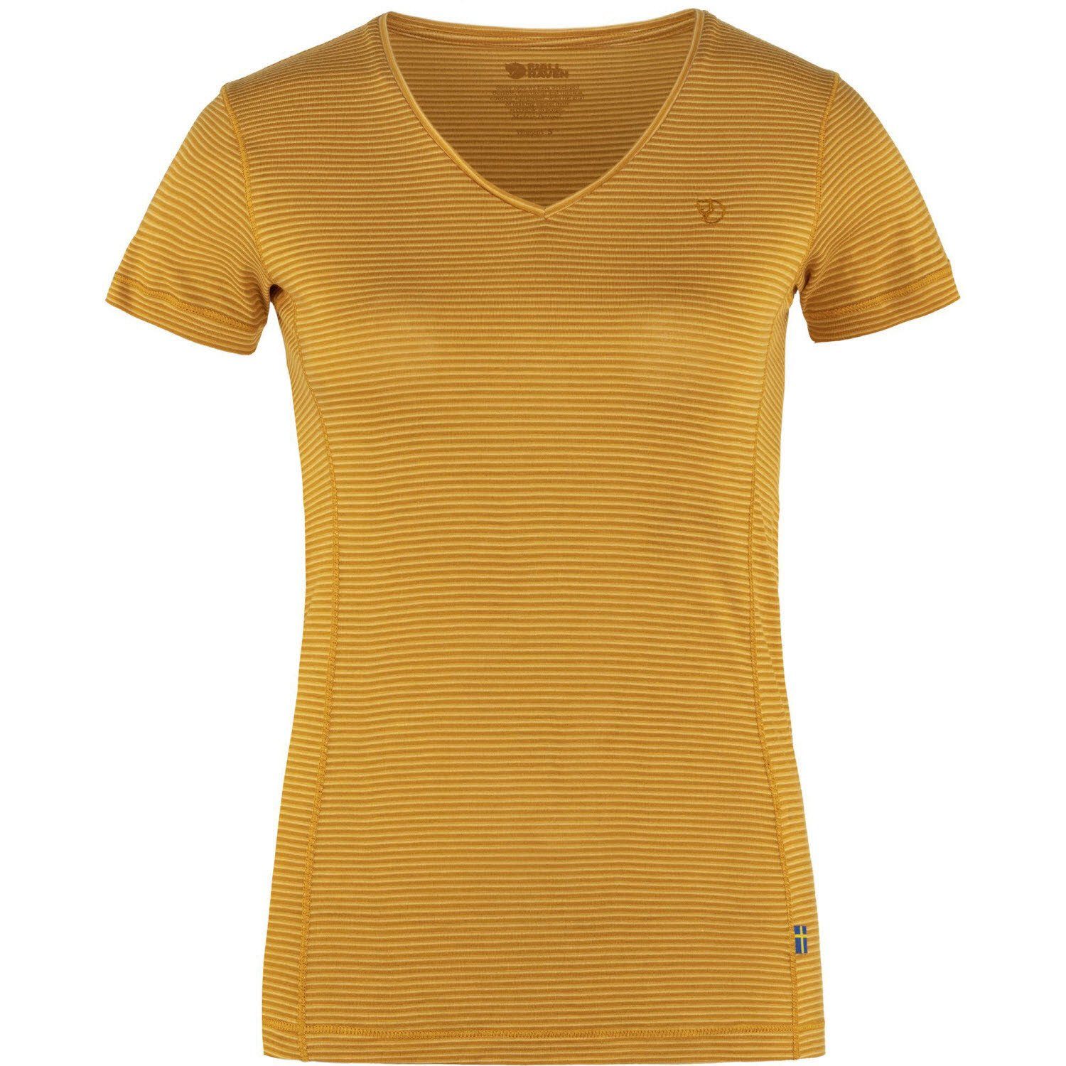 Fjällräven Tanktop Fjällräven Abisko Cool T-Shirt Damen Mustard Yellow