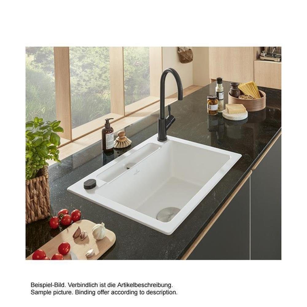 Villeroy & Boch Küchenspüle Graphit Siluet Classicline Einbaubecken 60/51 S, Villeroy cm & 60 i4 Boch