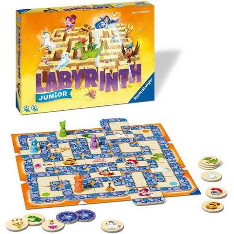 Ravensburger Spiel, Merkspiel Junior Labyrinth, Made in Europe, FSC® - schützt Wald - weltweit