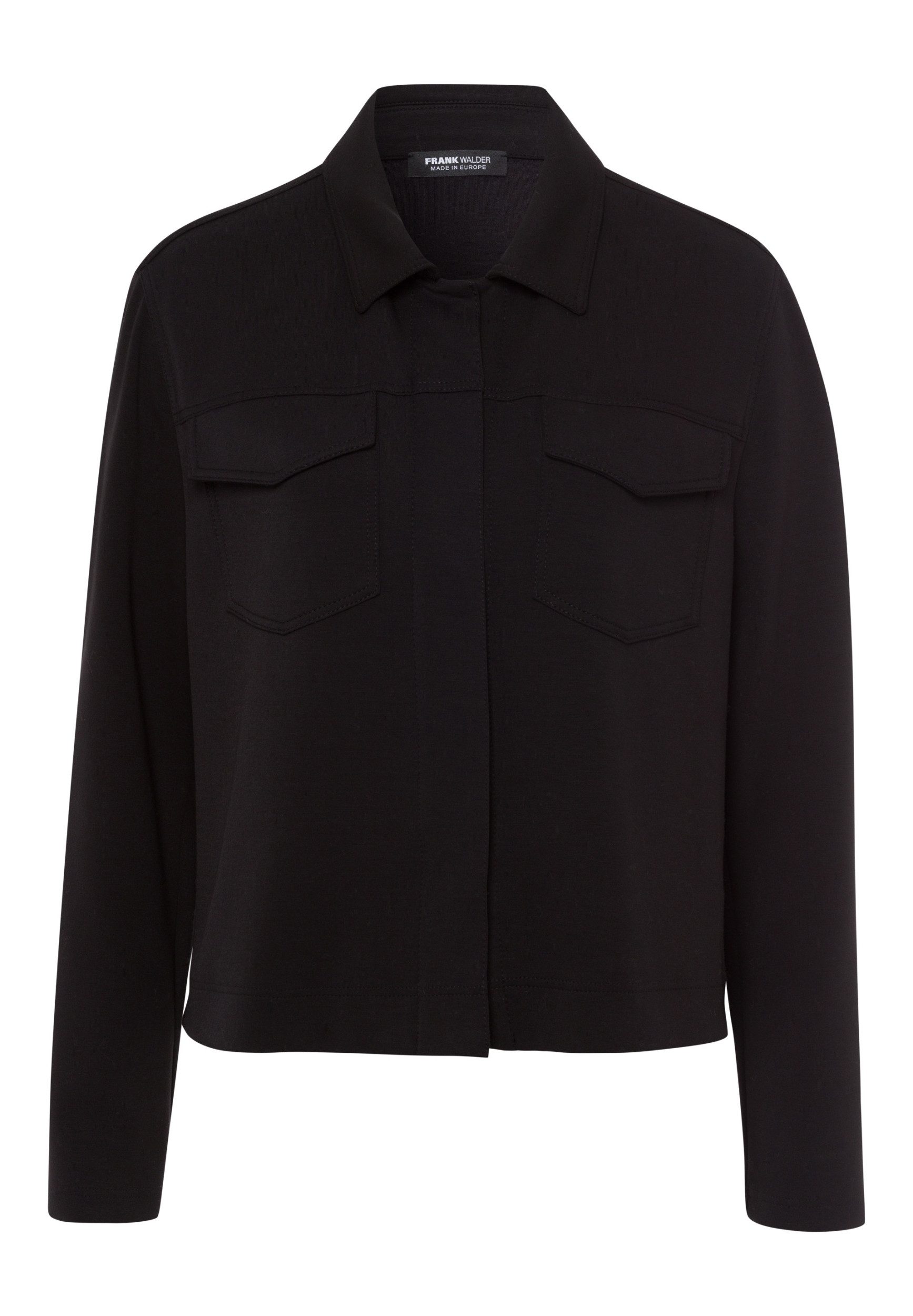 FRANK WALDER Blusenblazer W51Jacke SCHWARZ