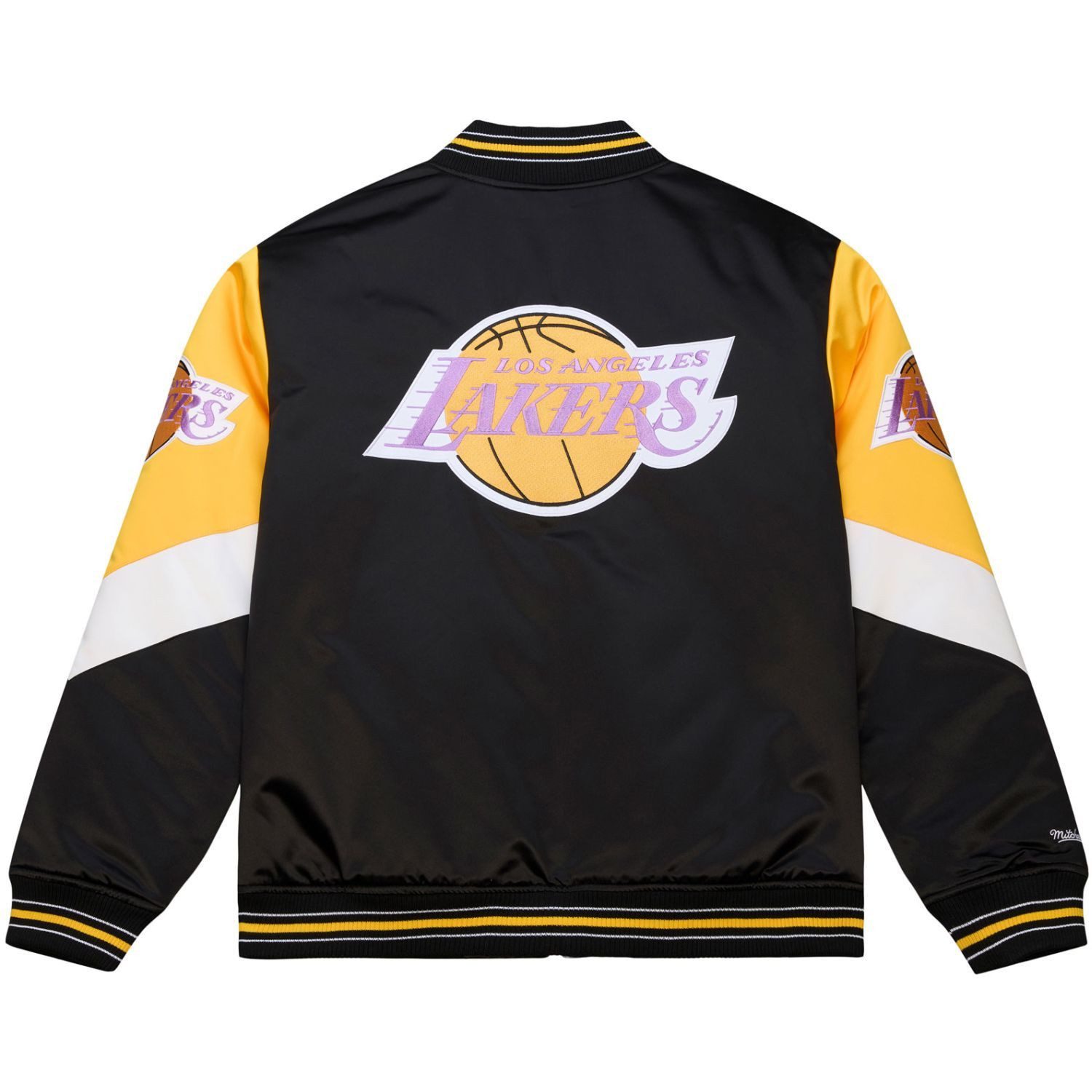 Mitchell & Ness Collegejacke Heavyweight Satin NBA Los Angeles Lakers