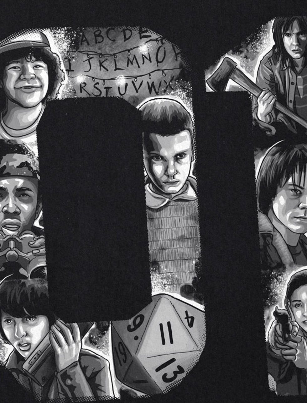 style3 T-Shirt Eleven demogorgon elfie dustin stranger things monster eleve günstig online kaufen