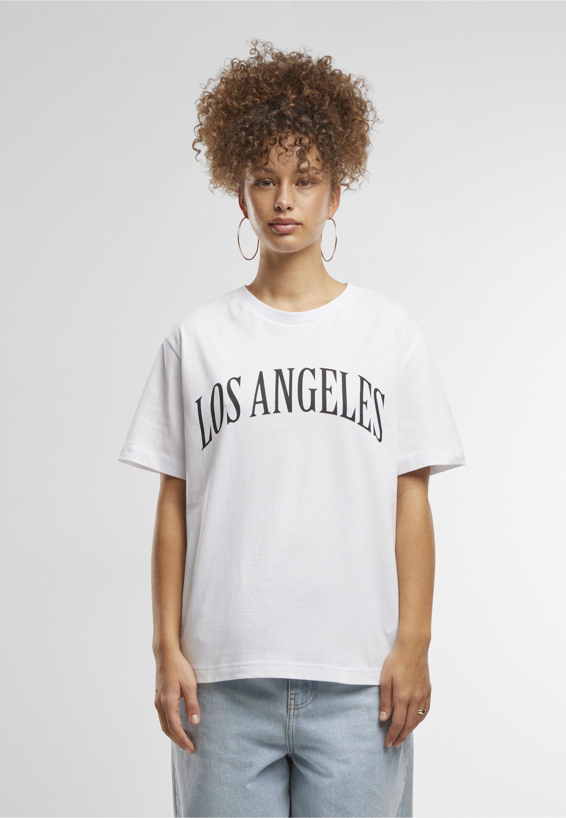 Miss Tee T-Shirt Miss Tee Los Angeles City Wording Tee (1-tlg)