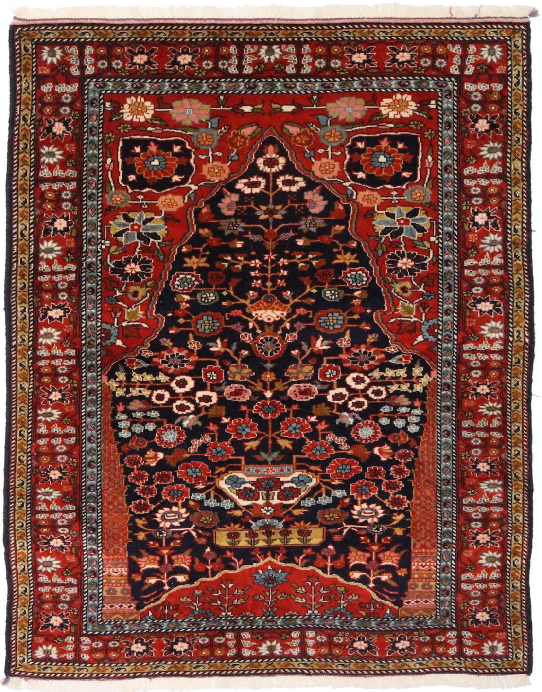 Carpet Avenue Teppich Kashkooli Fine 170x135, Rechteck, Höhe: 9 mm