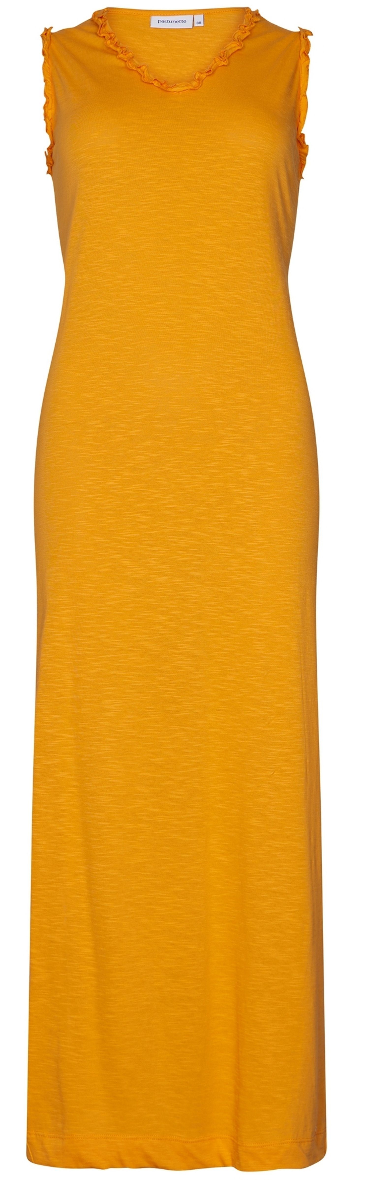 Pastunette Nachthemd Damen Schlafshirt ohne Arm lang (1-tlg) Baumwolle