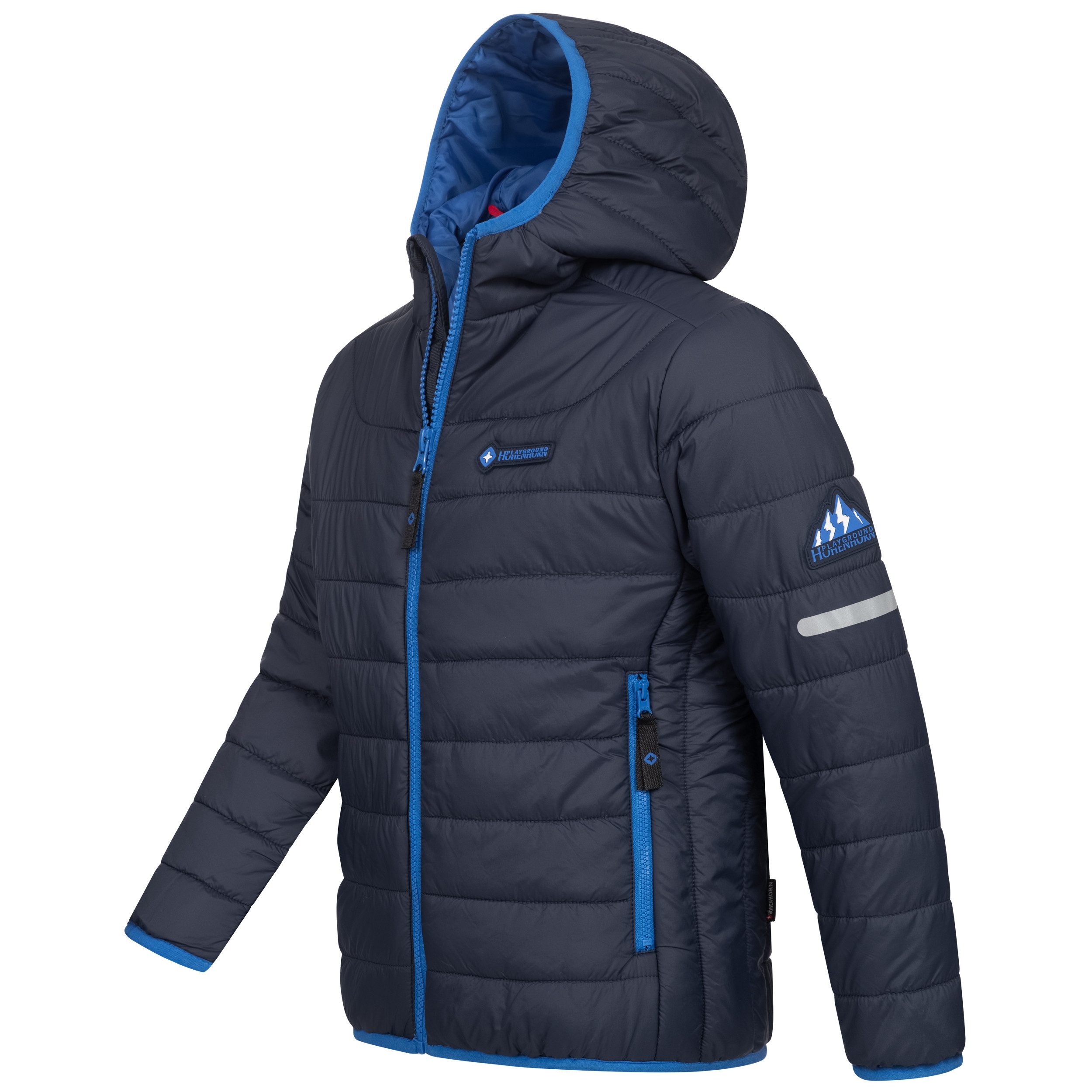 Höhenhorn Steppjacke Krocko Kinder Jacke Jungen Mädchen Kids Übergangsjacke leichtes Eigengewicht, Thermo-Wattierung – Bild 2 von 5