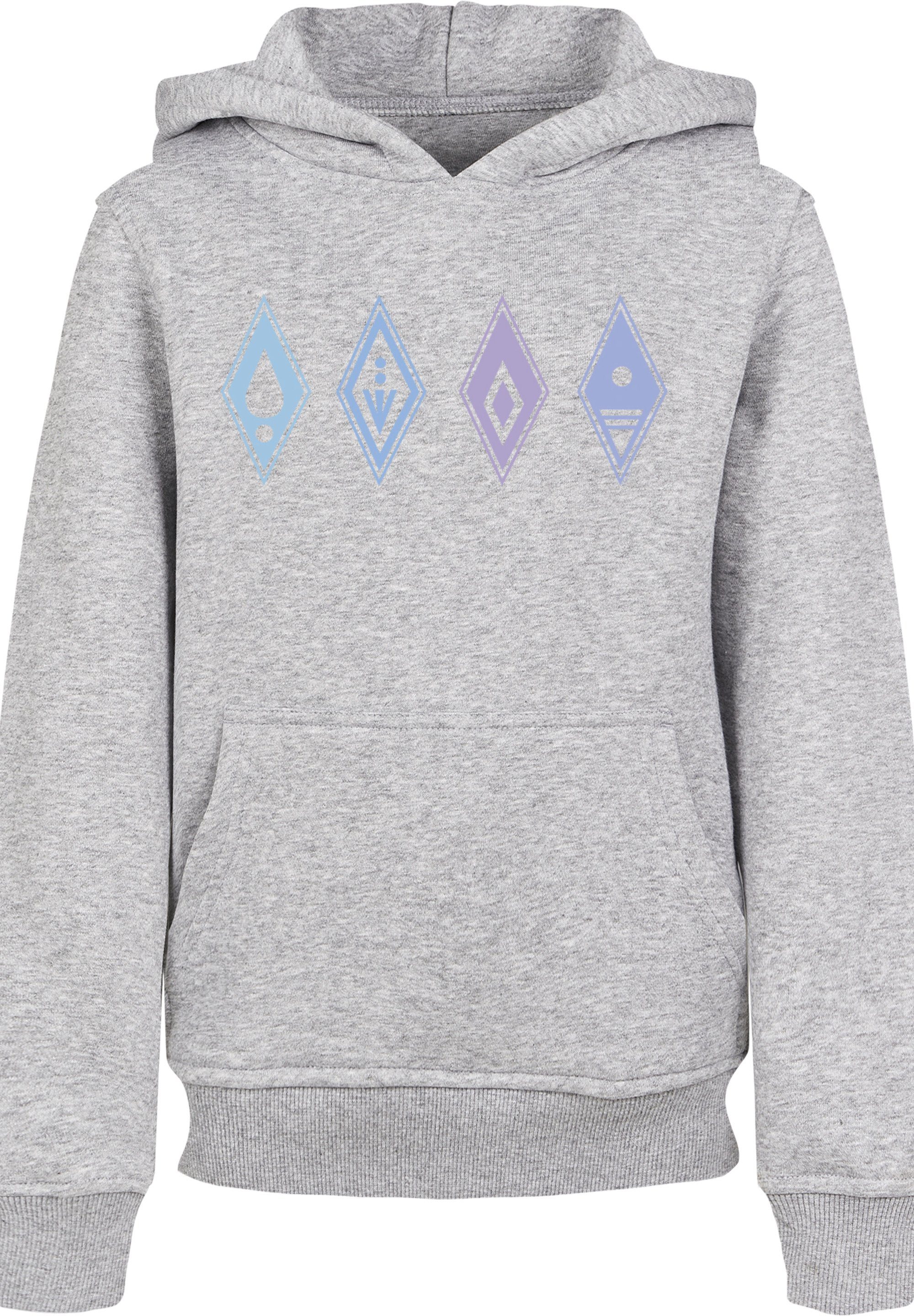 F4NT4STIC Kapuzenpullover Disney Frozen Symbols Print