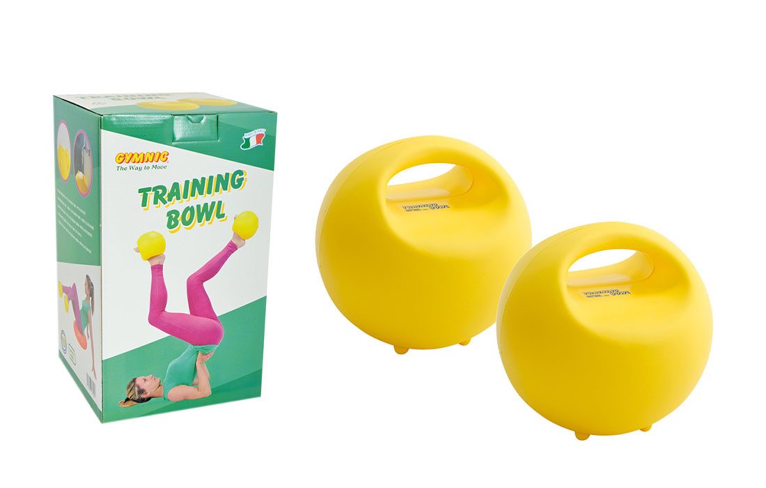 Gymnic Gymnastikhantel Training Bowl Kraft und Widerstandsübungen (2er-Set)