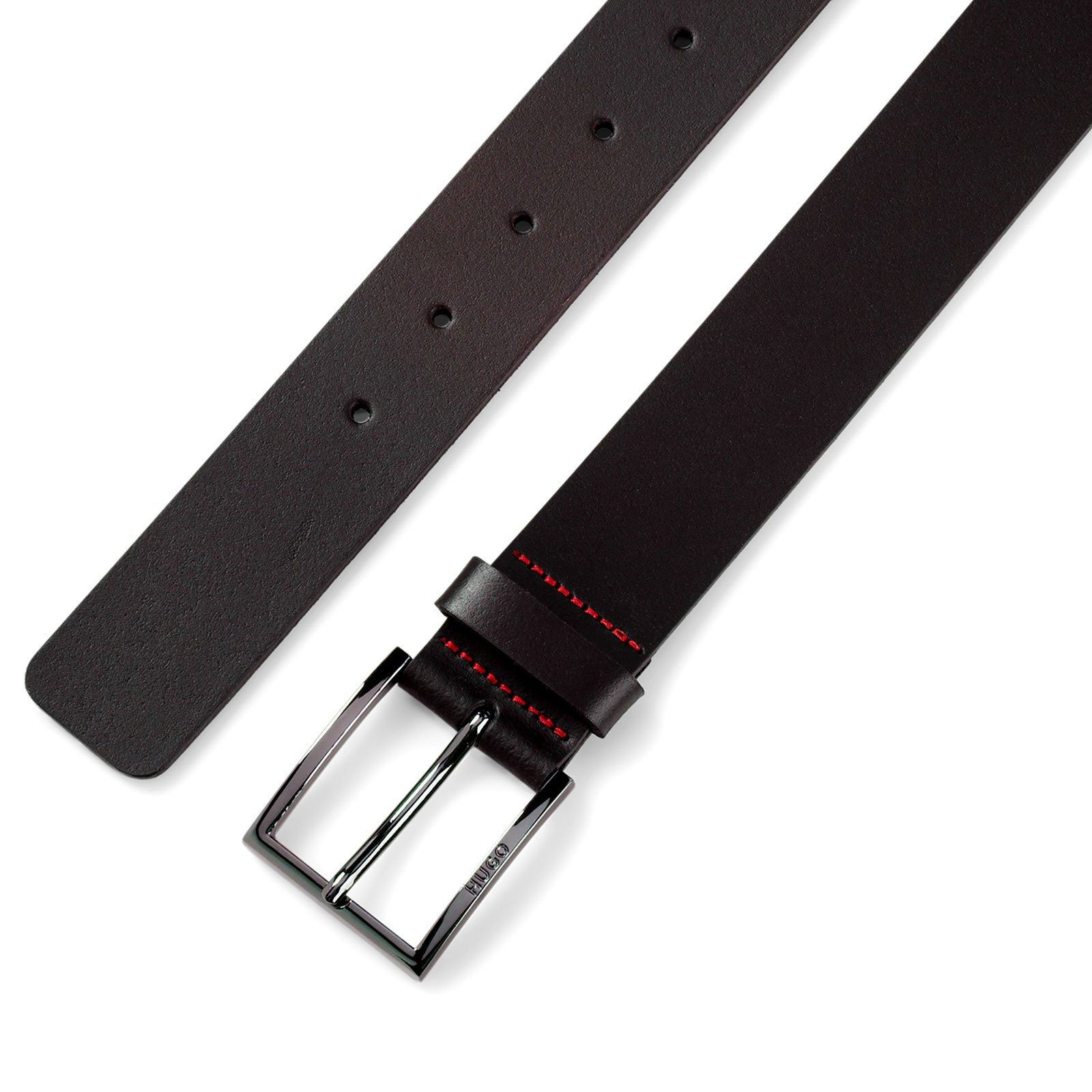 HUGO Ledergürtel Geek robust günstig online kaufen