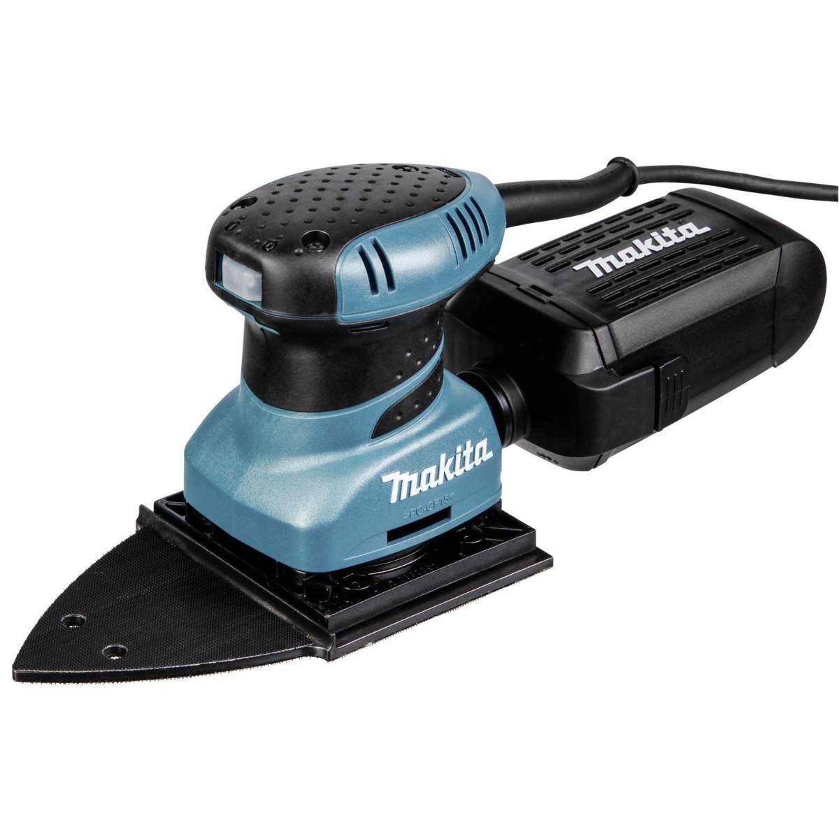 Makita Winkelschleifer Makita BO4565 - Schwingschleifmaschine - 200 W - 114 x 102 mm, (Produkt, Makita), Makita Werkzeug und Geräte für Heimwerker und Handwerk