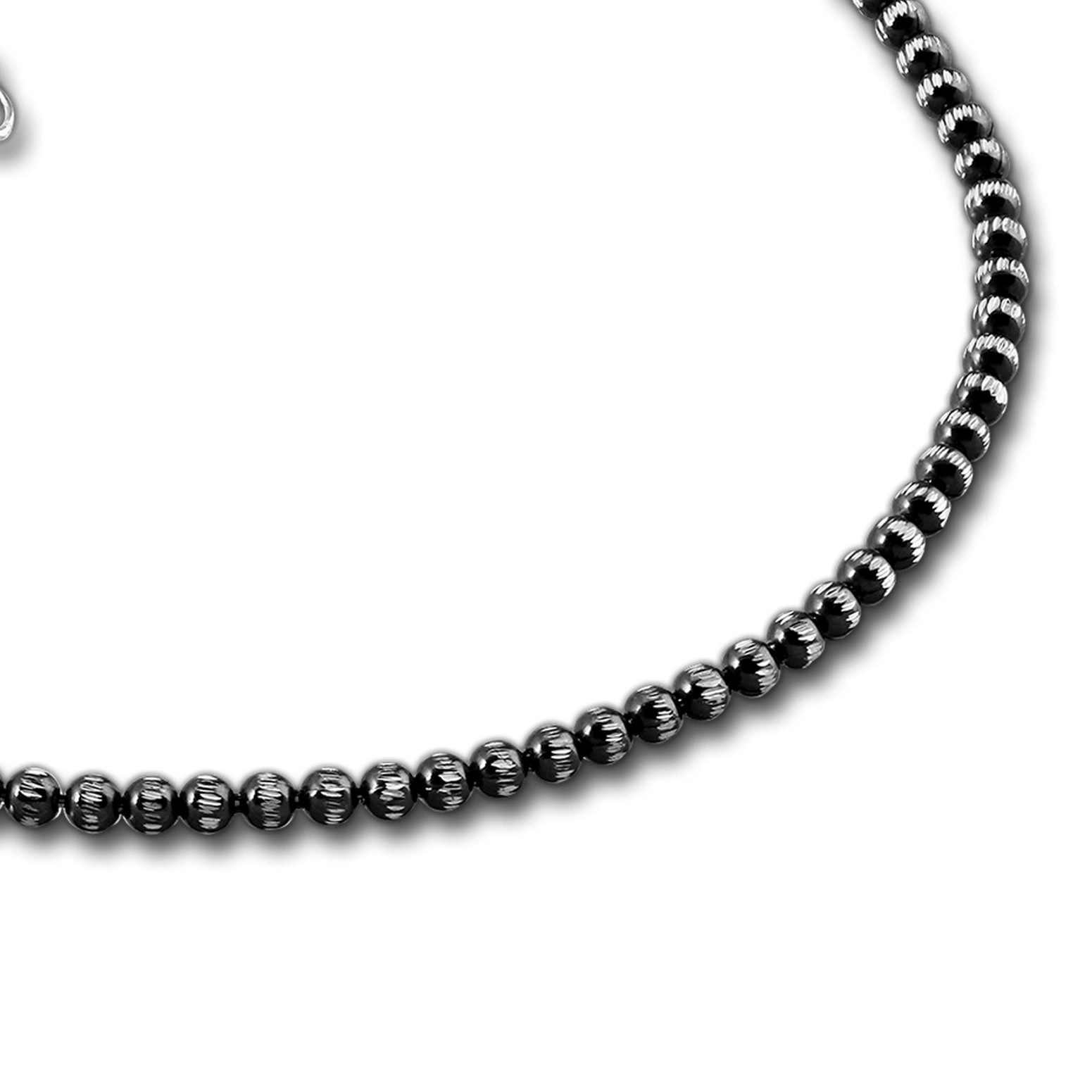 SilberDream Silberarmband SilberDream Armband 18-21cm schwarz günstig online kaufen