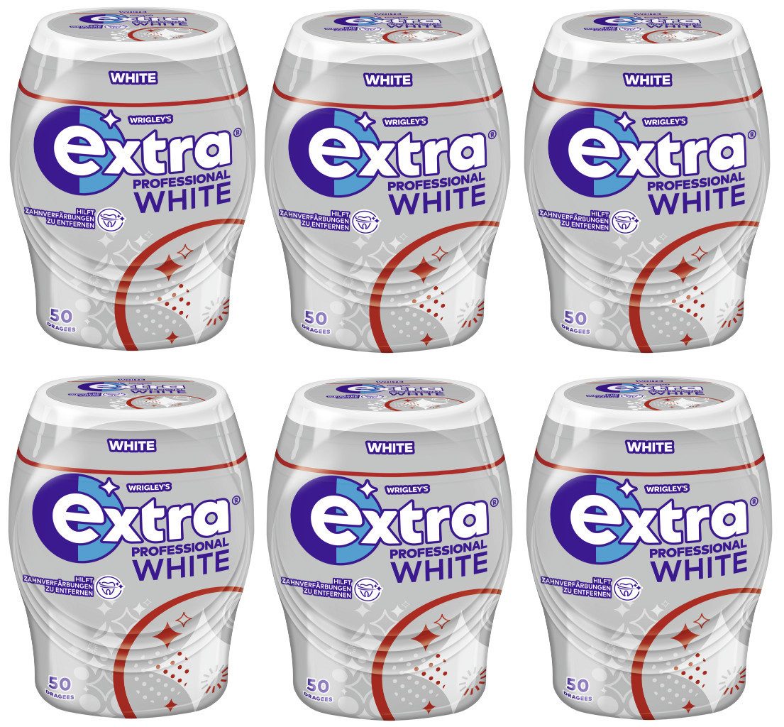 EXTRA Süßigkeit EXTRA PROFESSIONAL White Dose 6x50 Dragees