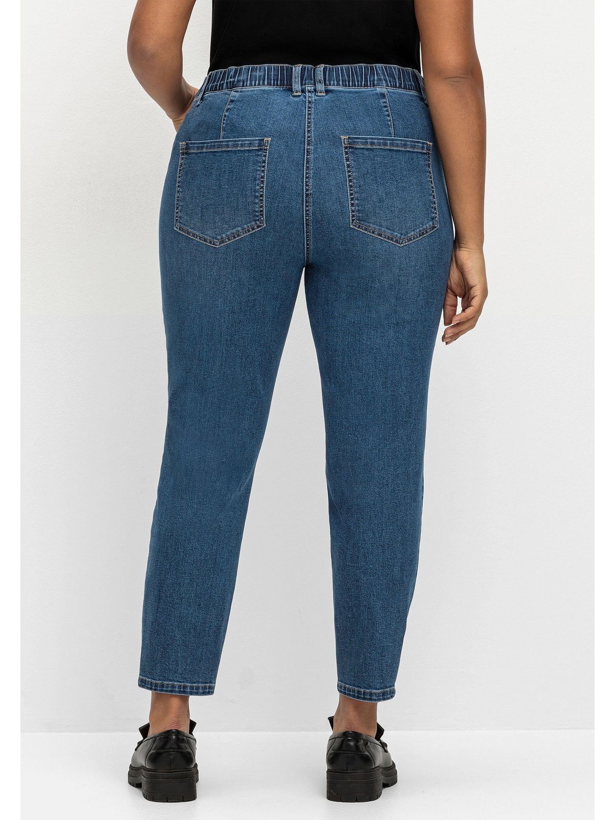 Sheego Stretch-Jeans Große Größen aus ultraflexibler Qualität