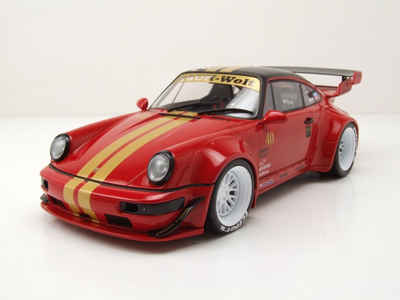 Solido Modellauto Porsche 964 RWB Bodykit 2021 rot Modellauto 1:18 Solido, Maßstab 1:18