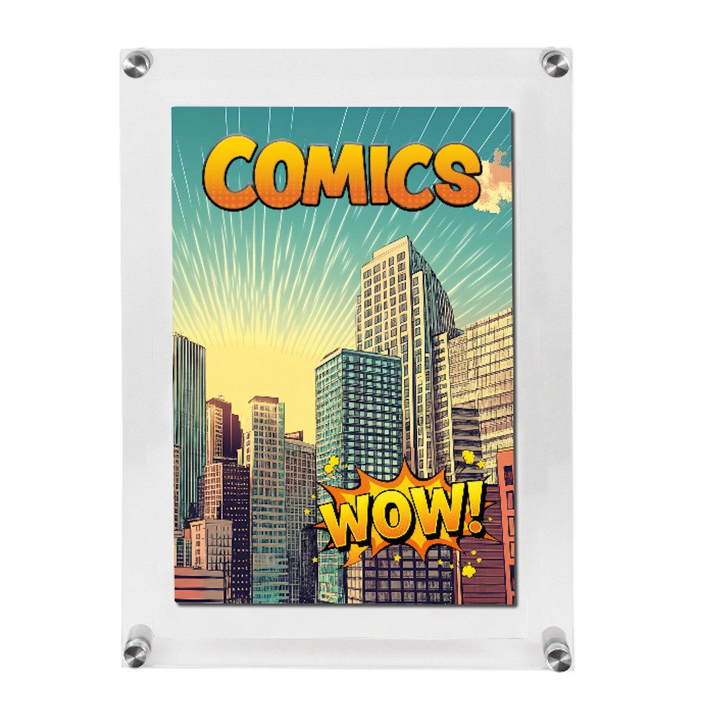 Safe-Album Rahmen Acryl Rahmen für Comics : Nr. 5108 172 x 262 mm