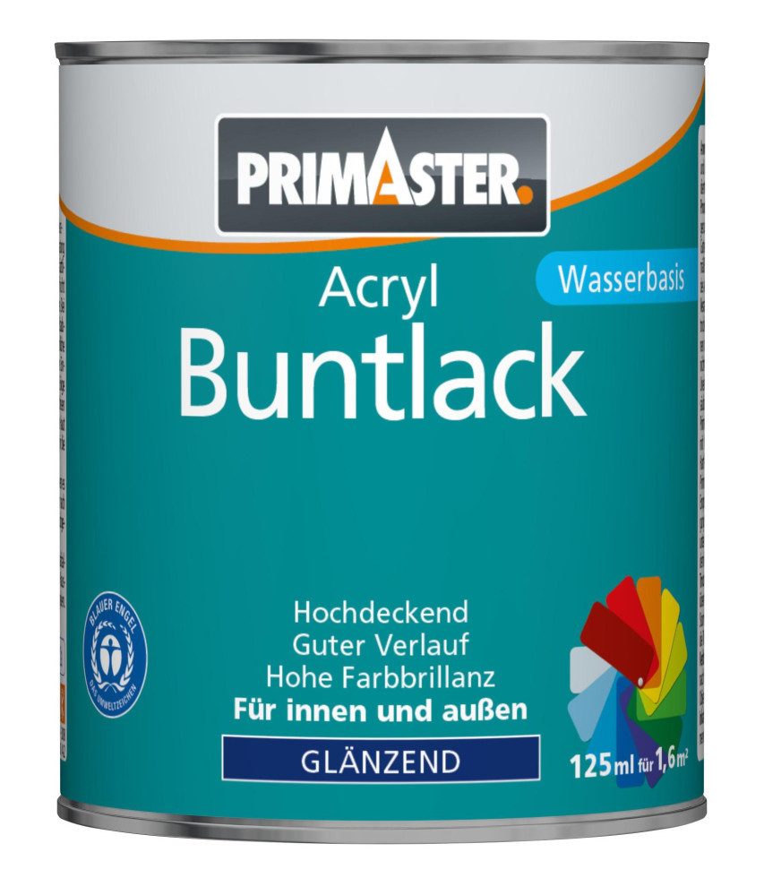 Thumbnail - Primaster Acryl-Buntlack Primaster Acryl Buntlack RAL 6005 125 ml moosgrün