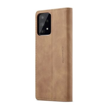 König Design Handyhülle Samsung Galaxy A33 5G, Schutzhülle Schutztasche Case Cover Etuis Wallet Klapptasche Bookstyle