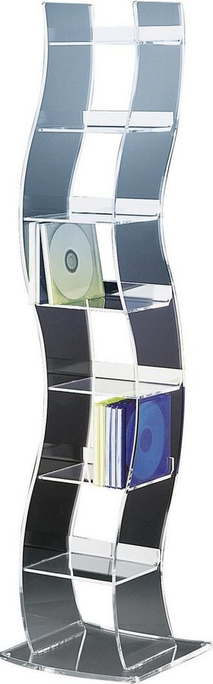 Places of Style CD-Regal Remus, aus Acrylglas, Stilvoll. Modern. Zeitlos. –  Wohnen mit Places of Style