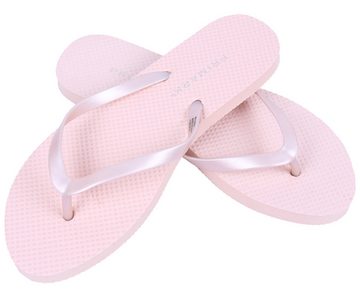 Sarcia.eu Rosafarbene (Nudefarbene) Zehentrenner/Flip-Flops 40-41 EU Badezehentrenner