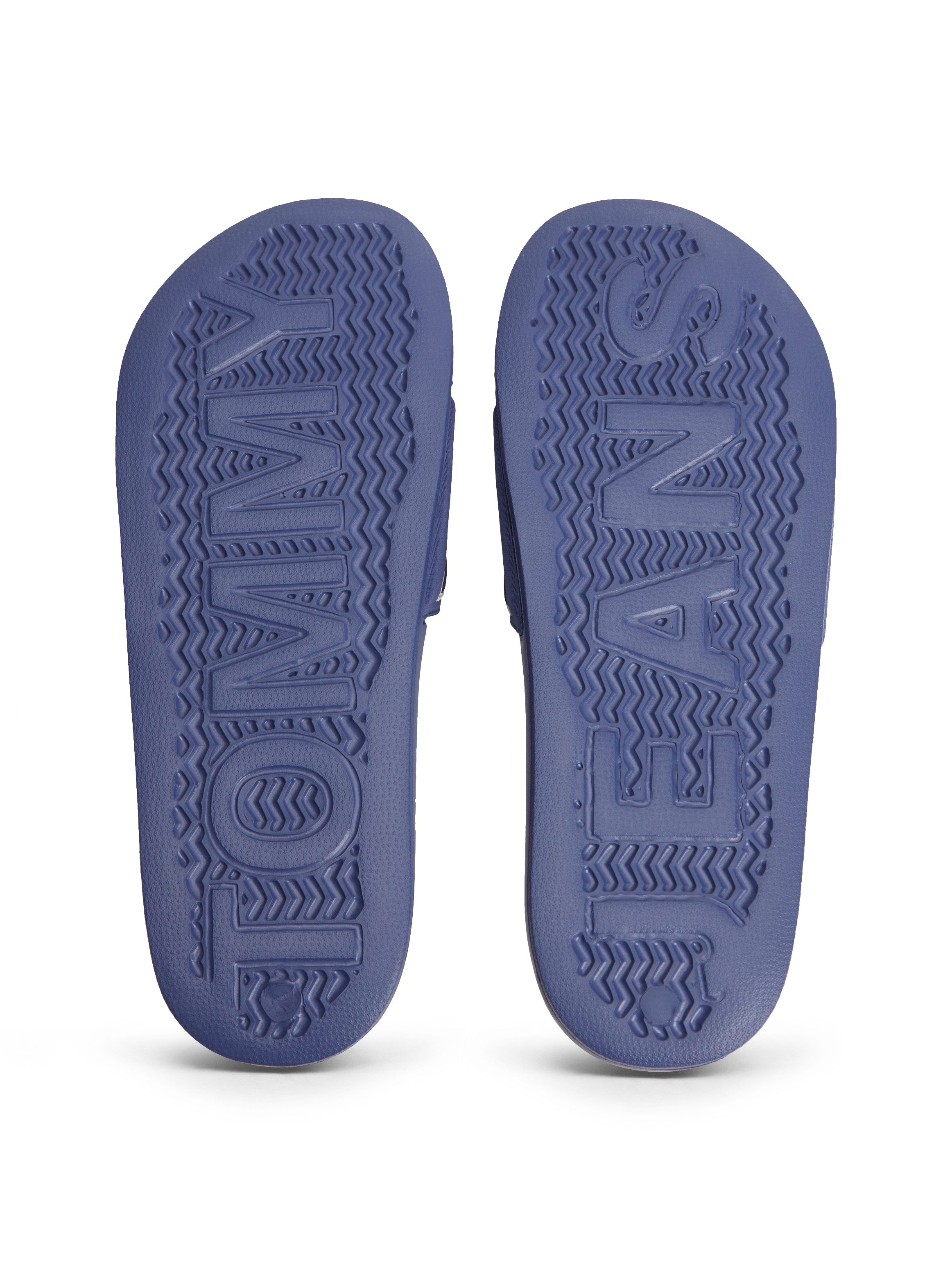 Tommy Jeans TOMMY JEANS SEASONAL POOL SLIDE Pantolette Poolslides, Sommerschuh, Schlupfschuh mit Kontrastbesätzen