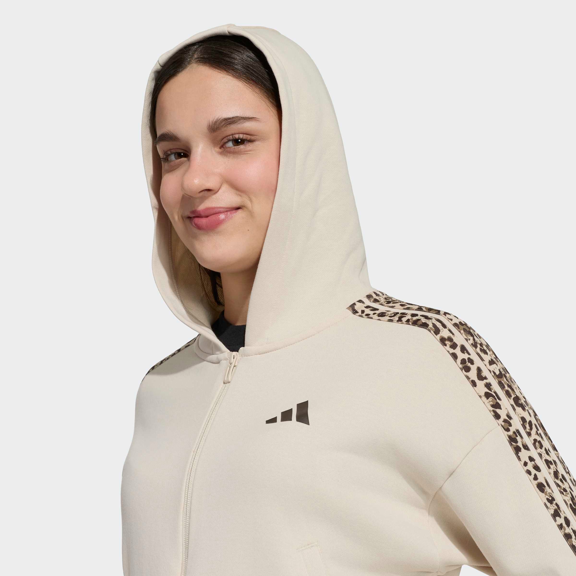 adidas Sportswear Kapuzensweatshirt SEASONALS ANIMAL, DURCHGEHENDER REISSVERSCHLUSS